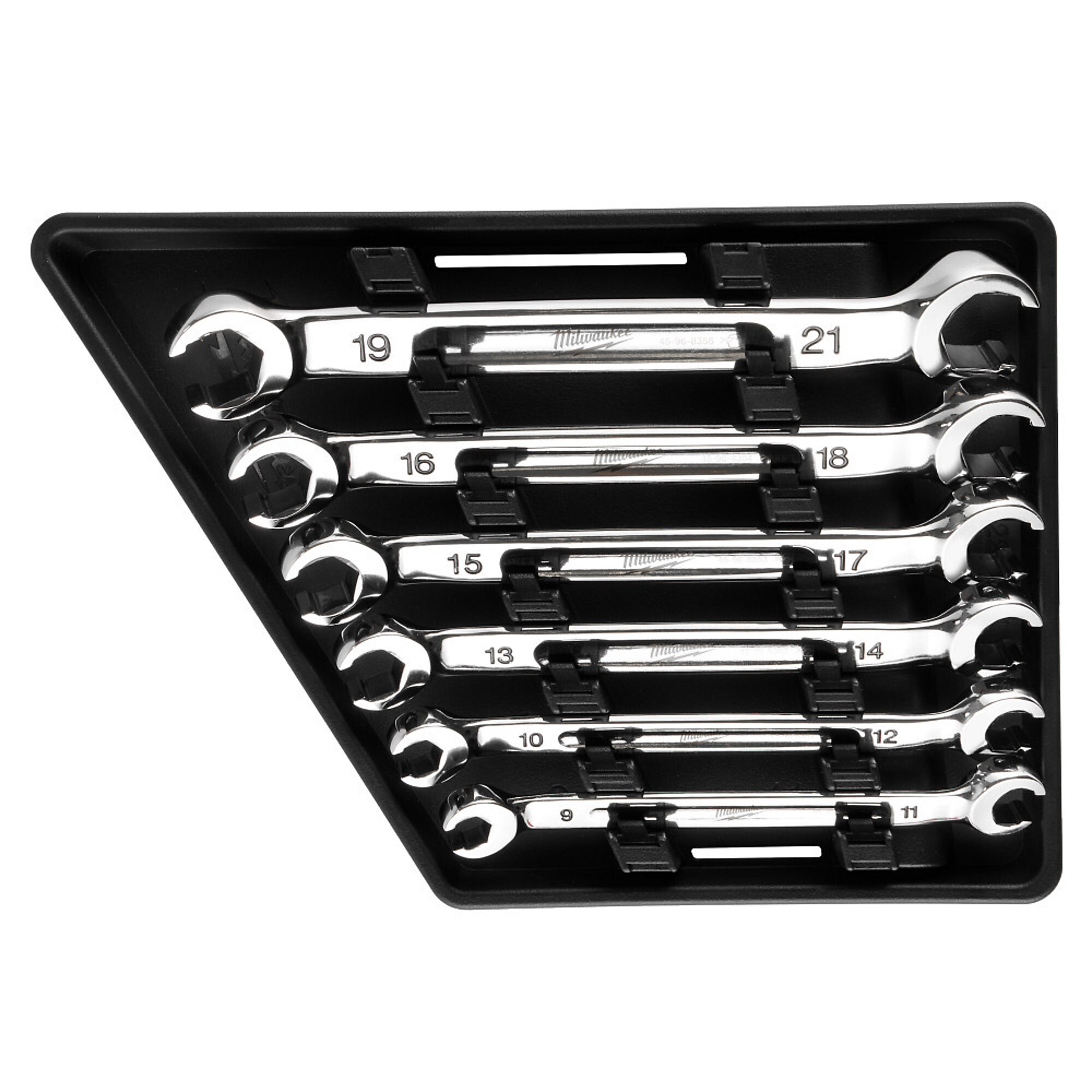 Milwaukee, 6pc Double End Flare Nut Wrench Set - Metric, Model# 48-22-9471